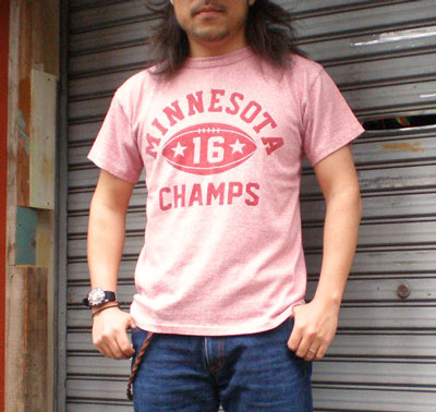 BUDDY 別注 Champion 88/12 霜降りTシャツ/BUDDY U.S.CLOTHING
